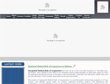 Tablet Screenshot of imbadelhi.com